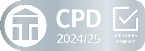 CPD-Achieved-100-hours-202425 ITI badge 100 CPD hours 2024/25